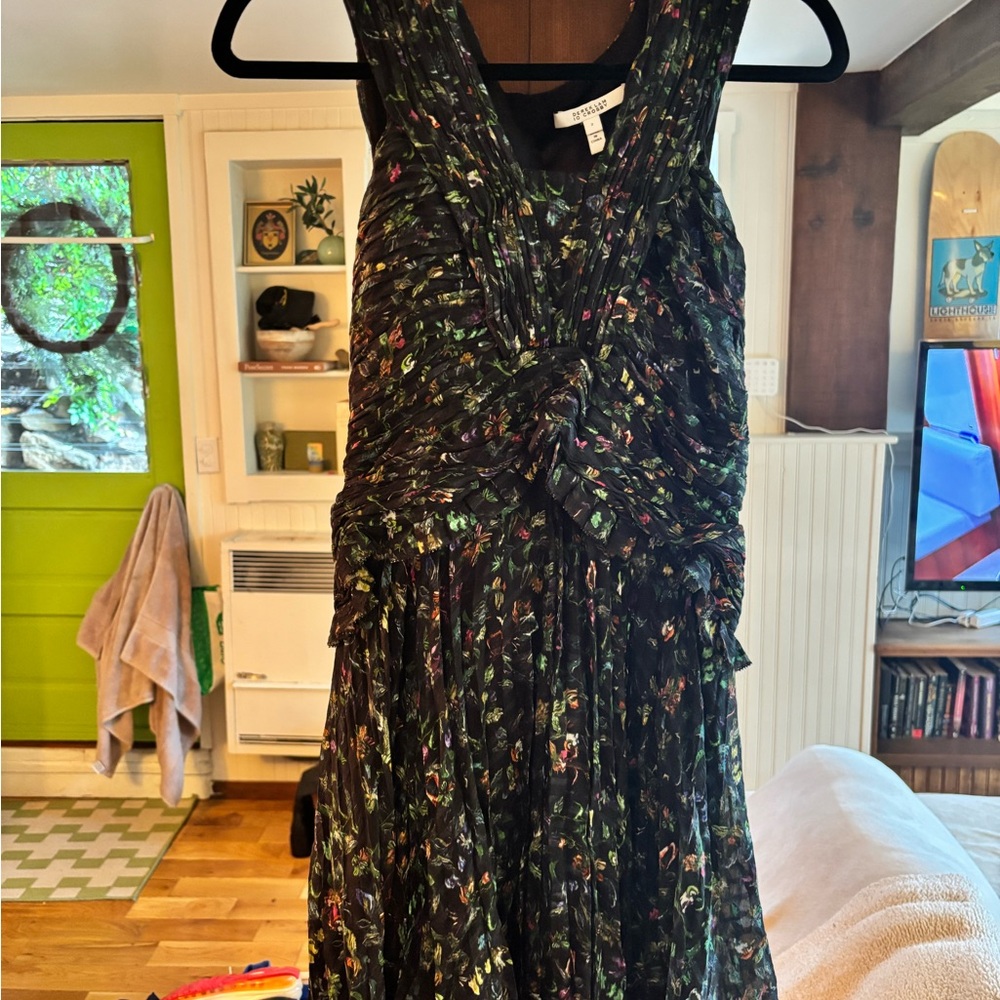 Derek Lam Floral Mini Dress - Picture 2 of 5